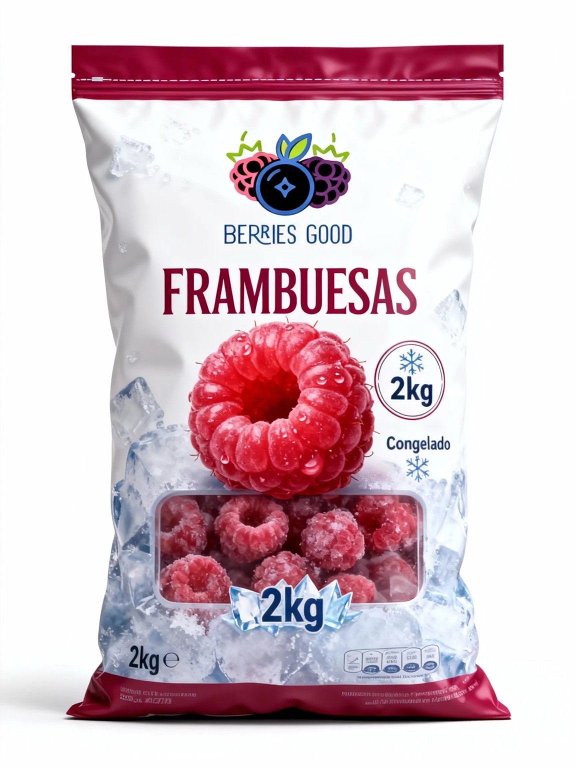 Frambuesa congelada IQF Guadalajara